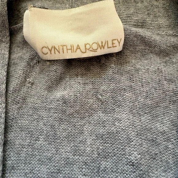 Cynthia Rowley LONG Cashmere cardigan - Picture 3 of 9
